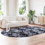 vidaXL Visoka košata preproga NAVARRA temno siva 300x200 cm poliester | Shoptok.si