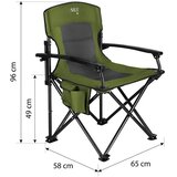  Nc3075 zelena kampirska stolica nils camp | shoptok.hr