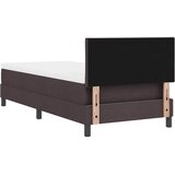  s opruga kutije Tamno smeđa 90 x 200 cm tkanina | shoptok.hr