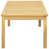  Stolić za kavu Svijetla akacija 110 x 60 x 45 cm Čvrsto drvo akacije - 110 x 60 x 45 cm Svijetli bagrem | shoptok.hr