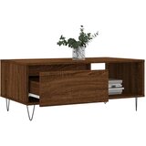  Stolić za kavu smeđa boja hrasta 90x50x36,5cm konstruirano drvo | shoptok.hr