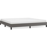 The Living Store Posteljni okvir siv 200x200 cm umetno usnje - Posteljni Okvir, (21524340) | Shoptok.si