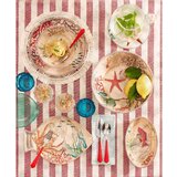 Thun Rose&Tulipani Sea Life desertni krožnik iz melamina, 1 kom | Shoptok.si