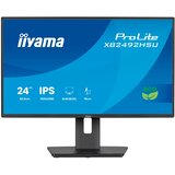 Iiyama 24 IPS 4 side slim bezel Green Choice EyeComfort EyeSafe 20 1920x1080 120Hz 15cm Height Adj Stand 1500 1 300cdm2 Speakers HDMI DisplayPort 3ms GTG USB XB2492HSU-B1 | Eponuda.com