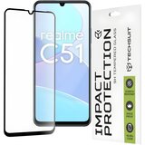 Techsuit zaštitno celoplošno staklo 111D za Realme C51/Note 50 - Crna KP30904 Cijene