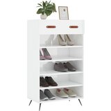 Ormarić za cipele sjajni bijeli 60x35x105 cm konstruirano drvo | shoptok.hr