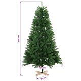  Umjetno božićno drvce 210 cm 300 LED lampica Topla bijela PVC - 210 cm s LED svjetlima | shoptok.hr