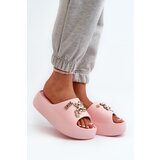 Boto Women's Lightweight Foam Slides with Pink Decorations Orchia | Shoptok.si