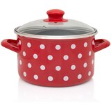 Metalac Lonac Red Dots duboka, 20cm 4l | shoptok.hr