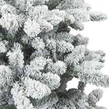 vidaXL Umjetno božićno drvce s nogom s 150 LED dioda Bijelo 150 cm PVC | shoptok.hr