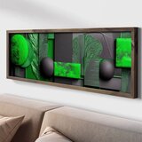 WALLXPERT LAC149-150 Multicolor Decorative Framed MDF Painting Cene