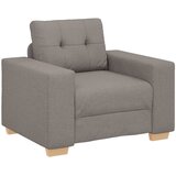SOFA 3 pcs Sivo-smeđa 221 x 80 x 80 cm Platnasta tkanina | Eponuda.ba