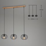 BRILO 4037-035 - Luster na sajli WINKI 3xE27/40W/230V | Eponuda.com