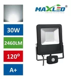 MAX-LED led reflektor star premium 30W nevtralno beli 4500K s senzorjem