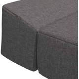 SOFA na razvlačenje Svjetlosiva 70 x 60 x 63 cm Tkanina | shoptok.hr