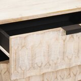  Noćni ormar s ladicama Bijelo 50 x 33 x 62 cm Čvrsto drvo manga | shoptok.hr