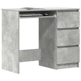 Radni stol siva boja betona 90 x 45 x 76 cm konstruirano drvo | Eponuda.ba