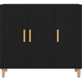  Kreveta Crni hrast 90 x 34 x 80 cm Konstruirano drvo | shoptok.hr