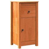  Strani šal Voskast rjav 39 x 34,5 x 80 cm Masivno borovo les, (5000107964) | Shoptok.si