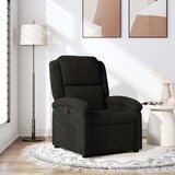 vidaXL Naslonjač za noge Crni baršun | shoptok.hr