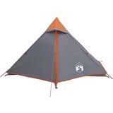 Šator za planinarenje Siva i narančasta 222 x 85 x 125 cm - Siva i narančasta | shoptok.hr