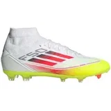 ženske kopačke F50 League FG/MG MID, Belo-Žute