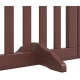  Vrata za pse s vratašcima 12 panela sklopiva 600 cm drvo topole | shoptok.hr
