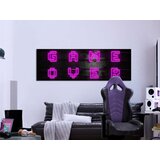  Slika - Pink Neon (1 Part) Narrow 90x30 | shoptok.hr