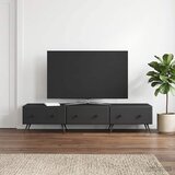  ormar s ladicama Crna 147 x 34,5 x 30 cm Konstruirano drvo | shoptok.hr