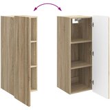  Ormar za montažu na zid Hrast sonoma 33 x 34,5 x 94 cm | Shoptok.si