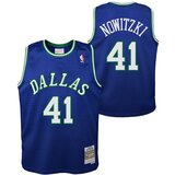 Mitchell And Ness Dirk Nowitzki 41 Dallas Mavericks 1998-99 Mitchell & Ness Swingman Road dječji dres Cijene