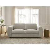 Bobochic Paris Bež sedežna garnitura za spanje/raztegljiva iz šenilje 220 cm Hugo – | Shoptok.si