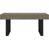  Stolić za kavu sivo-crni 90x45x40 cm MDF i željezo | shoptok.hr