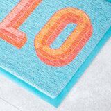 Artsy Doormats Otirač od reciklirane plastike 40x70 cm Blue Hello &amp;ndash; Slike