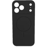  Silikonska futrola Magsafe LUX Iphone 17 PRO MAX CRNA Cene