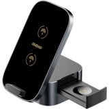 Dudao INDUKTIVNI POLNILEC 15W 3V1 ZA PAMETNO URO TELEFON IN SLUŠALKE ČRN, (21834914) | Shoptok.si