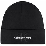 Calvin Klein Jeans Kape MONO LOGO EMBRO BEANIE K50K512460 Črna u