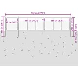  Vrtna vrata Čelik 500x100 cm Srebrna | shoptok.hr