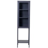 Venture Home vitrina Misha 40,5 × 35 × 150 cm, siva | shoptok.hr