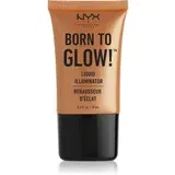 NYX Professional Makeup Born To Glow tekoči osvetljevalec odtenek 03 Pure Gold 18 ml