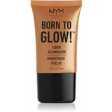 NYX Professional Makeup Born To Glow tekući highlighter nijansa 03 Pure Gold 18 ml