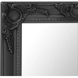 Zidno ogledalo u baroknom stilu 50 x 40 cm crno | shoptok.hr