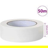 vidaXL Maskirni trakovi za slikarje 6 pcs Bela 38mm x 50m Papir | Shoptok.si