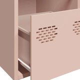  Komoda ružičasta 68x39x73 5 cm hladno valjani čelik | shoptok.hr