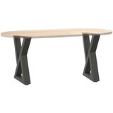  Noge za klub stolić 2 kom. antracit 28 x (42-43,3) cm čelik | shoptok.hr