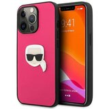 Karl Lagerfeld Originalen ovitek KLHCP13LPKMP za iPhone 13 Pro pink silikonska zaščita - Karl s Head 3D Cene