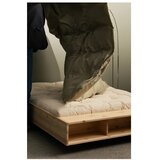 Karup postelja iz masivnega bora brez vzglavja z letvenim dnom 90x200 cm v naravni barvi merge – | Shoptok.si