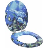  Toaletna sjedala s mekim zatvaranjem 2 pcs Plava 44 x 38 cm | shoptok.hr