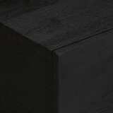  Stolić za kavu crni 100 x 54 x 40 cm od konstruiranog drva | shoptok.hr