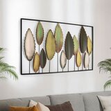 WALLXPERT Bilgen -6 Multicolor Decorative Metal Wall Accessory | Eponuda.com